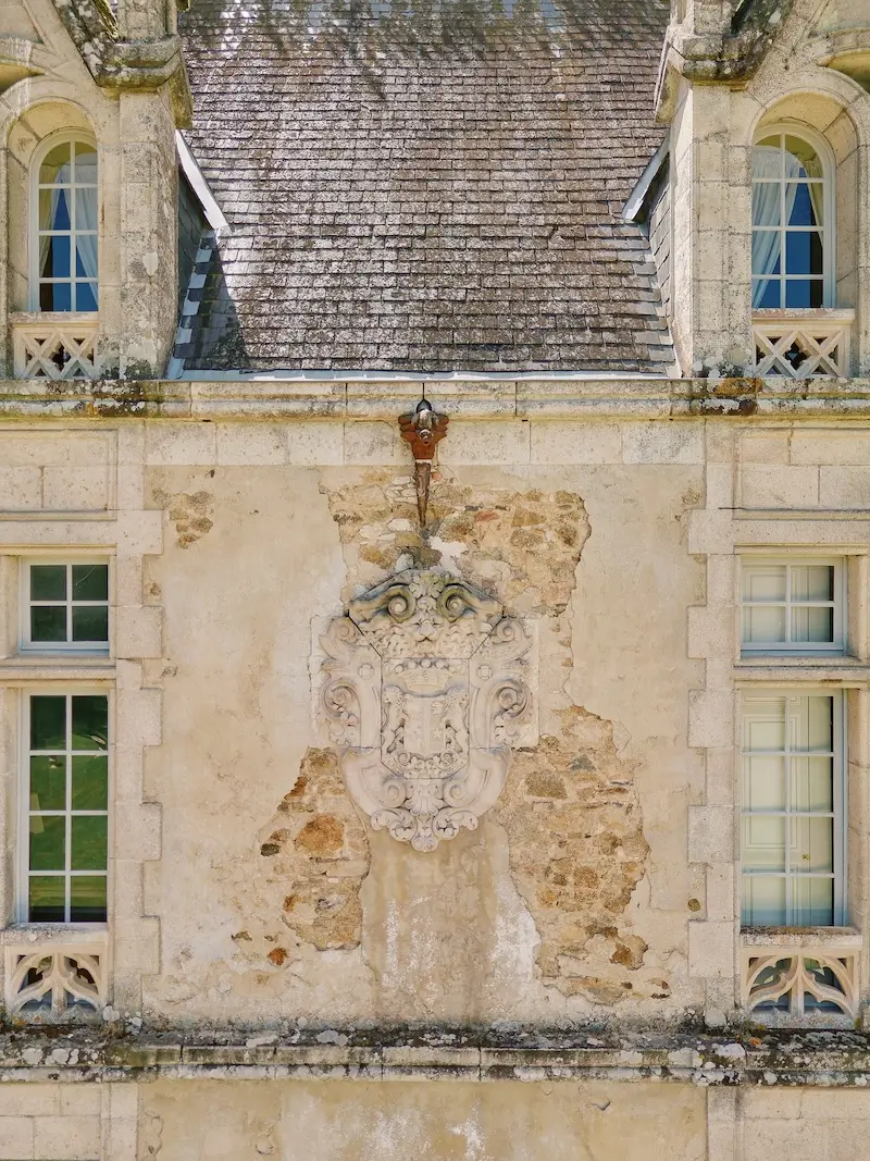 Façade du château